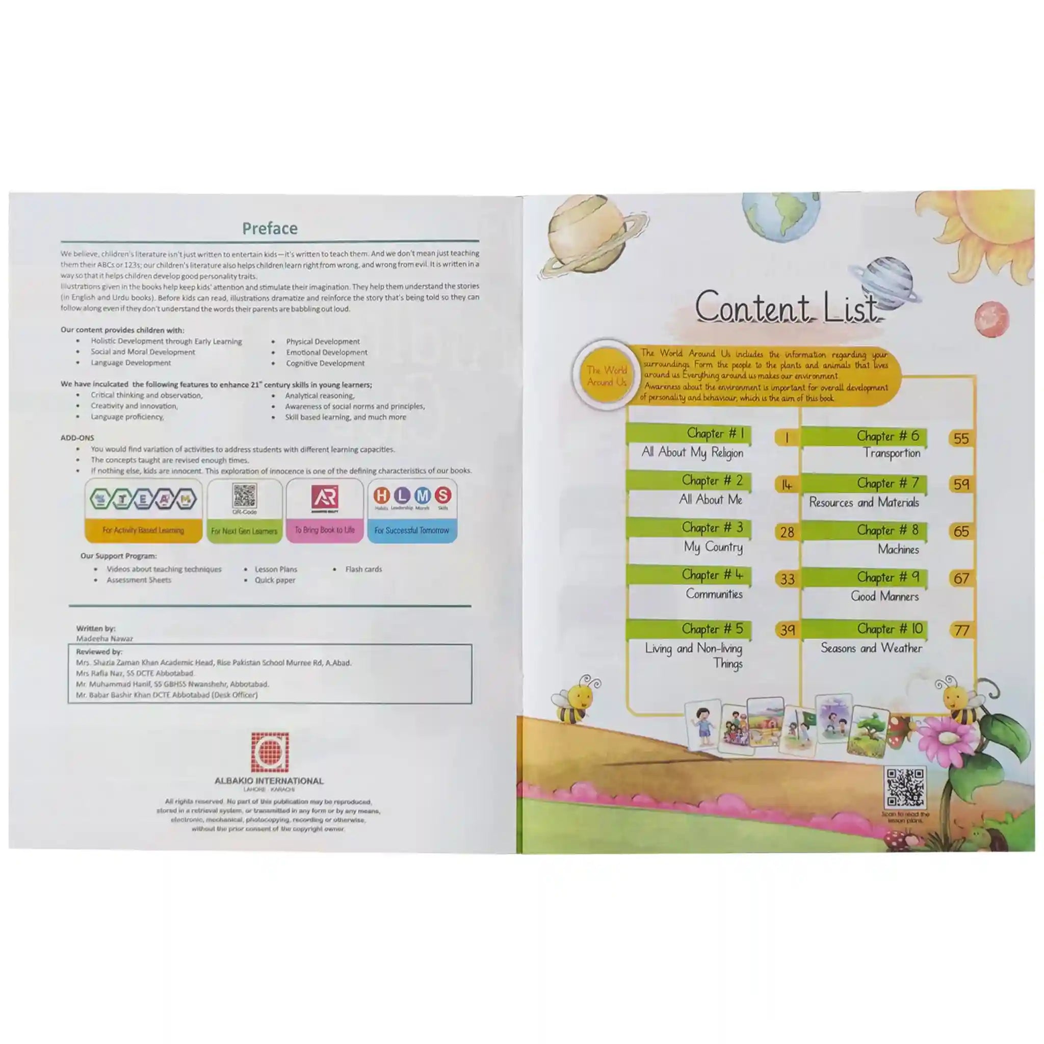 Kidlings Club Step 3 SNC The World Around Us 1B290 AlBakio - Saleemi Book Depot in pakistan