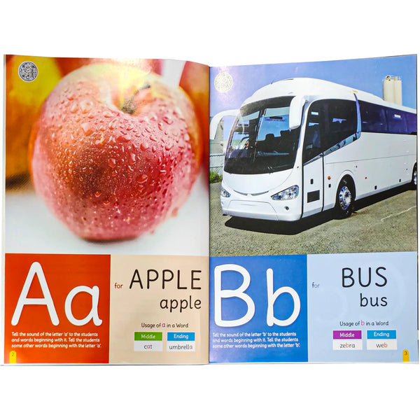 Kids Alphabet Book 3+ age Atlantic Books 8110 - Saleemi Book Depot in pakistan