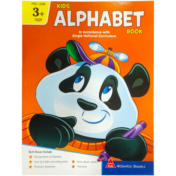 Kids Alphabet Book 3+ age Atlantic Books 8110 - Saleemi Book Depot