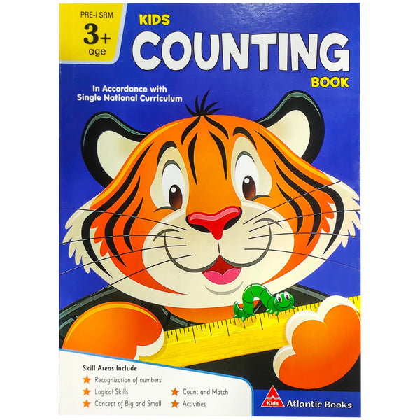 Kids Counting Book 3+ age Atlantic Books 8111 - Saleemi Book Depot