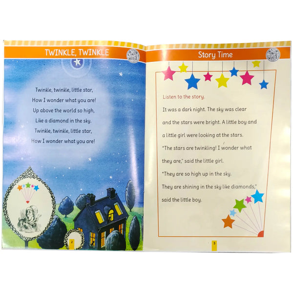 Kids Rhymes Book 3+ ages Atlantic Books 8138 - Saleemi Book Depot