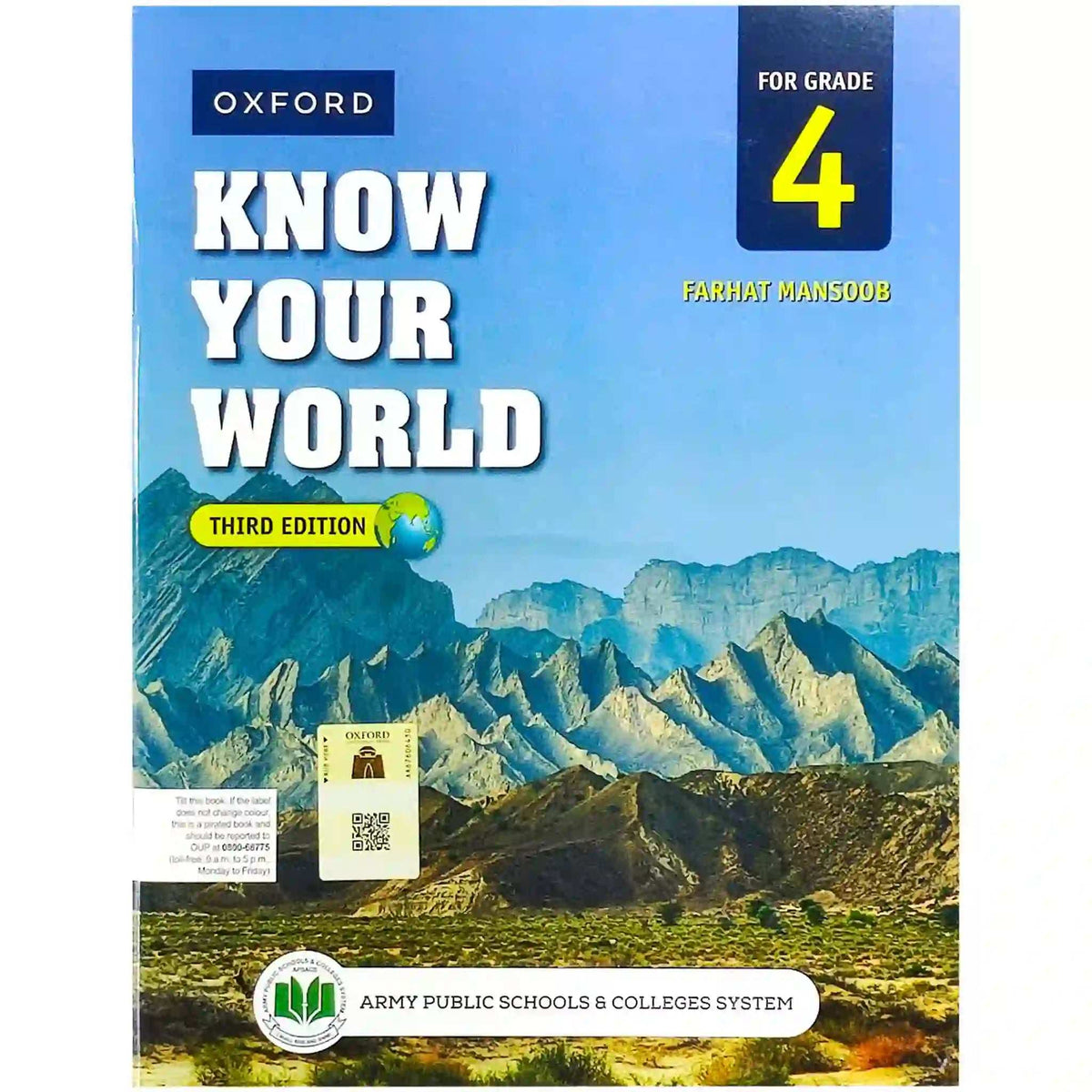 Know Your World 4 SST APS 3rd Edition - Saleemi Book Depot 