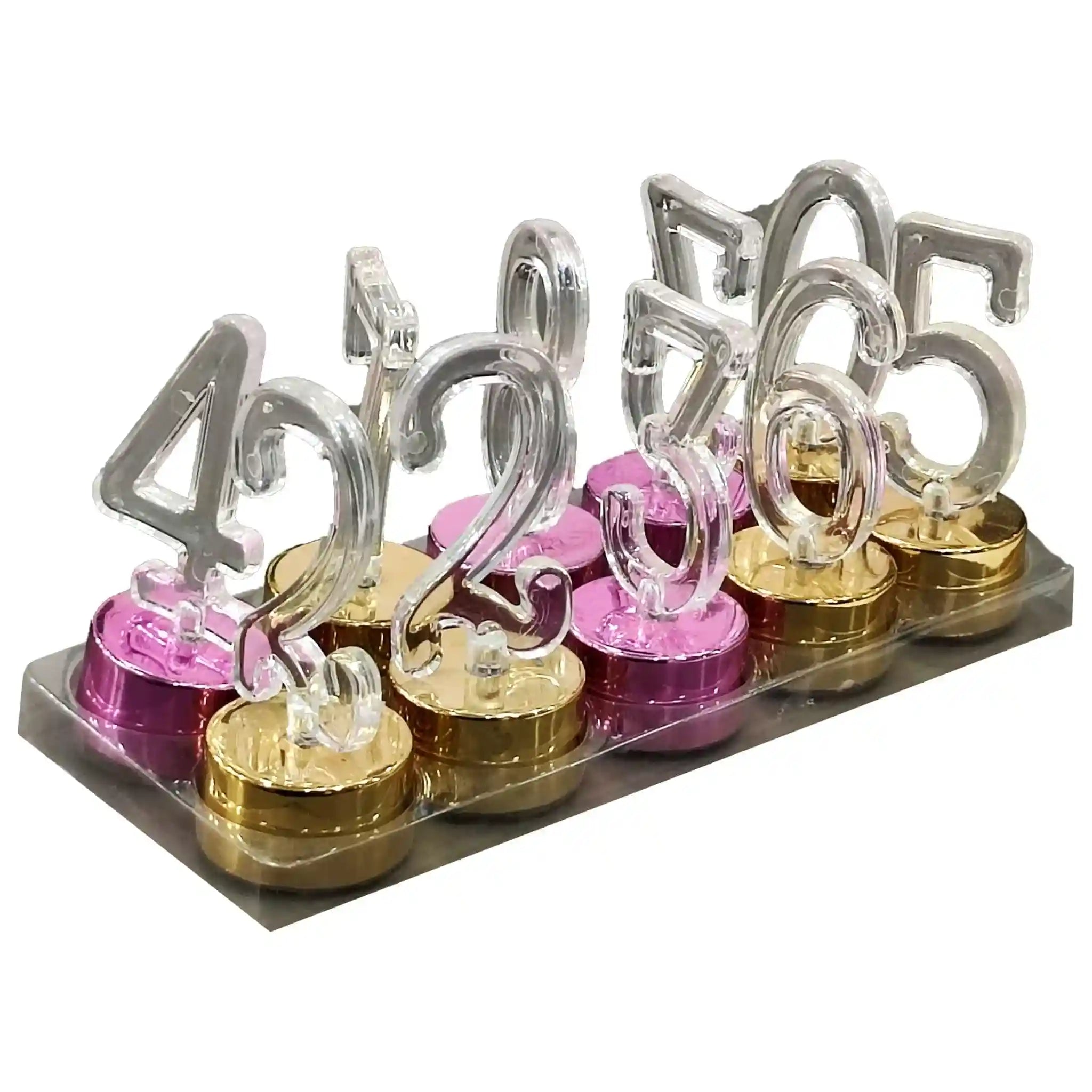 LED Numbers Plastic Swing Candle - Saleemi Book Depot in pakistan