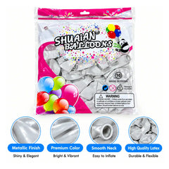 Latex Metallic Balloons
