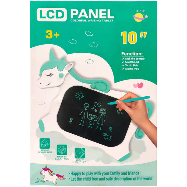 Lcd Panel Colourful writing Tablet 10 inch - Saleemi Book Depot 