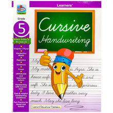 Learner Cursive Handwriting Book For Class 5 Rabia Books