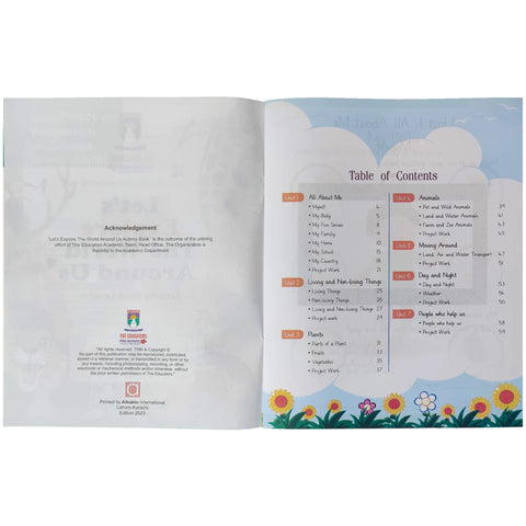 Let's Explore The World Around Us Activity Book Level 2 - Saleemi Book Depot 
