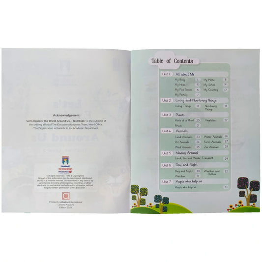 Let's Explore The World Around Us Textbook Level 2 The Educators - Saleemi Book Depot 
