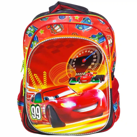 Lightning McQueen 3D Cars Backpack - Saleemi Book Depot in pakistan