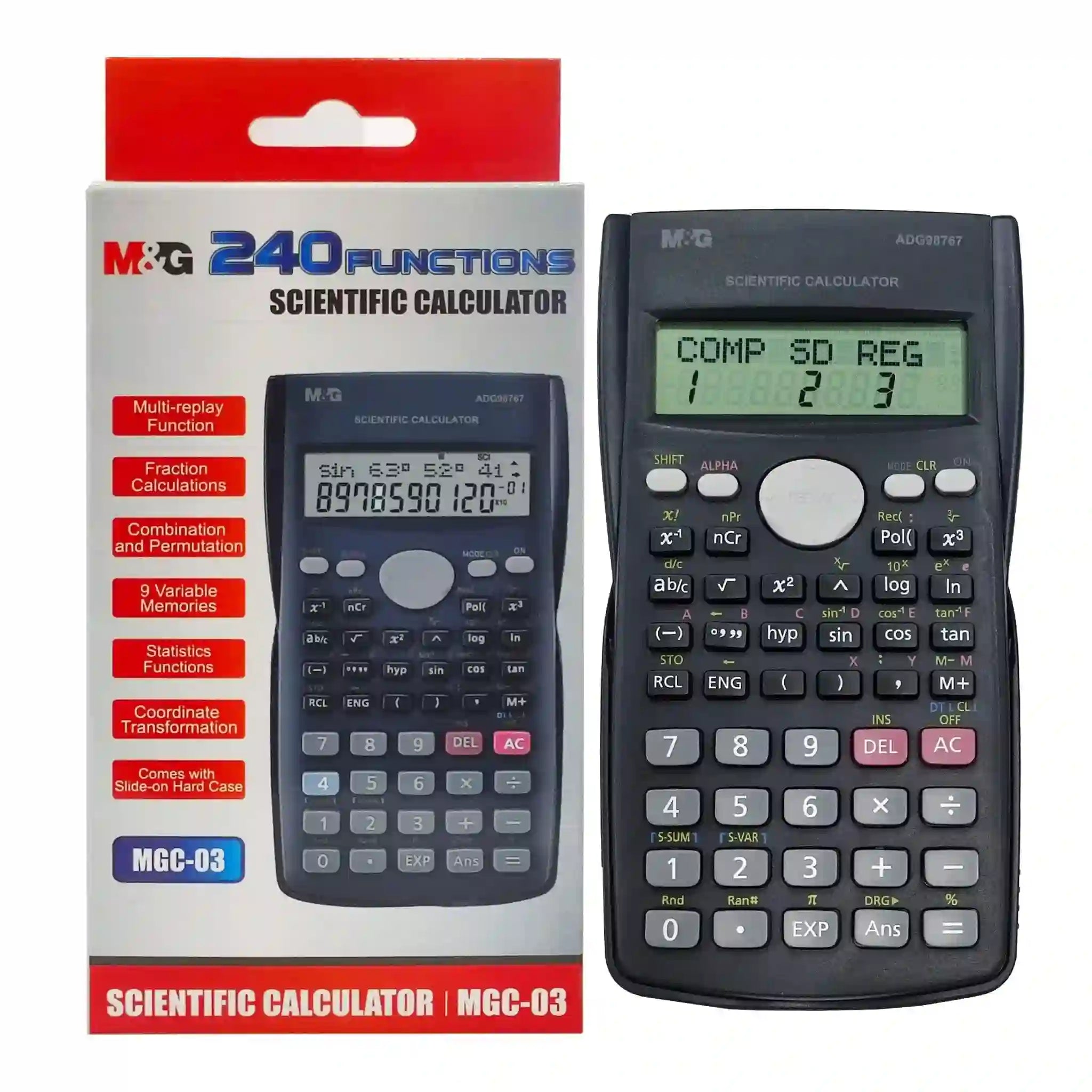 M&G Scientific Calculator MGC-03 - Saleemi Book Depot in pakistan #