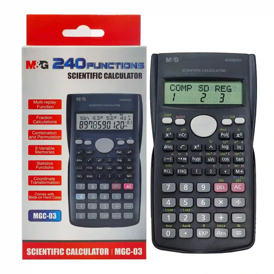 M&G Scientific Calculator MGC-03 - Saleemi Book Depot in pakistan #