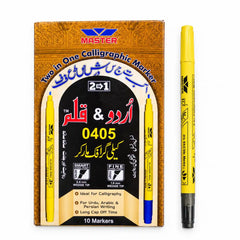 Master M-0405 2-in-1 Calligraphy Marker