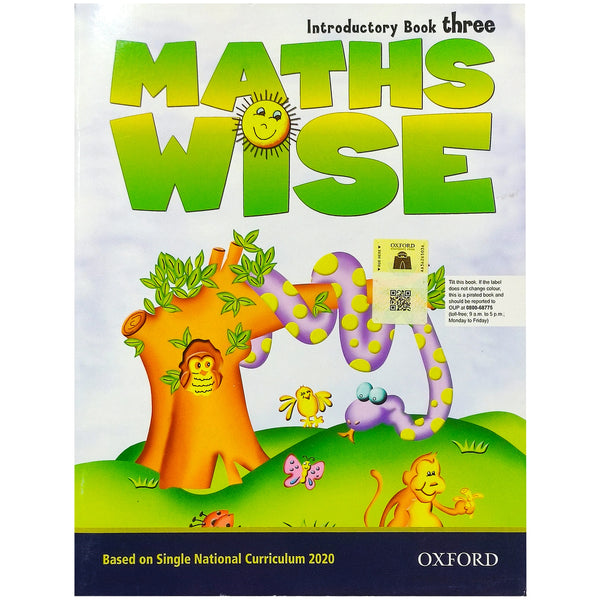 Math Wise Introductory Book Three Oxford - Saleemi Book Depot 