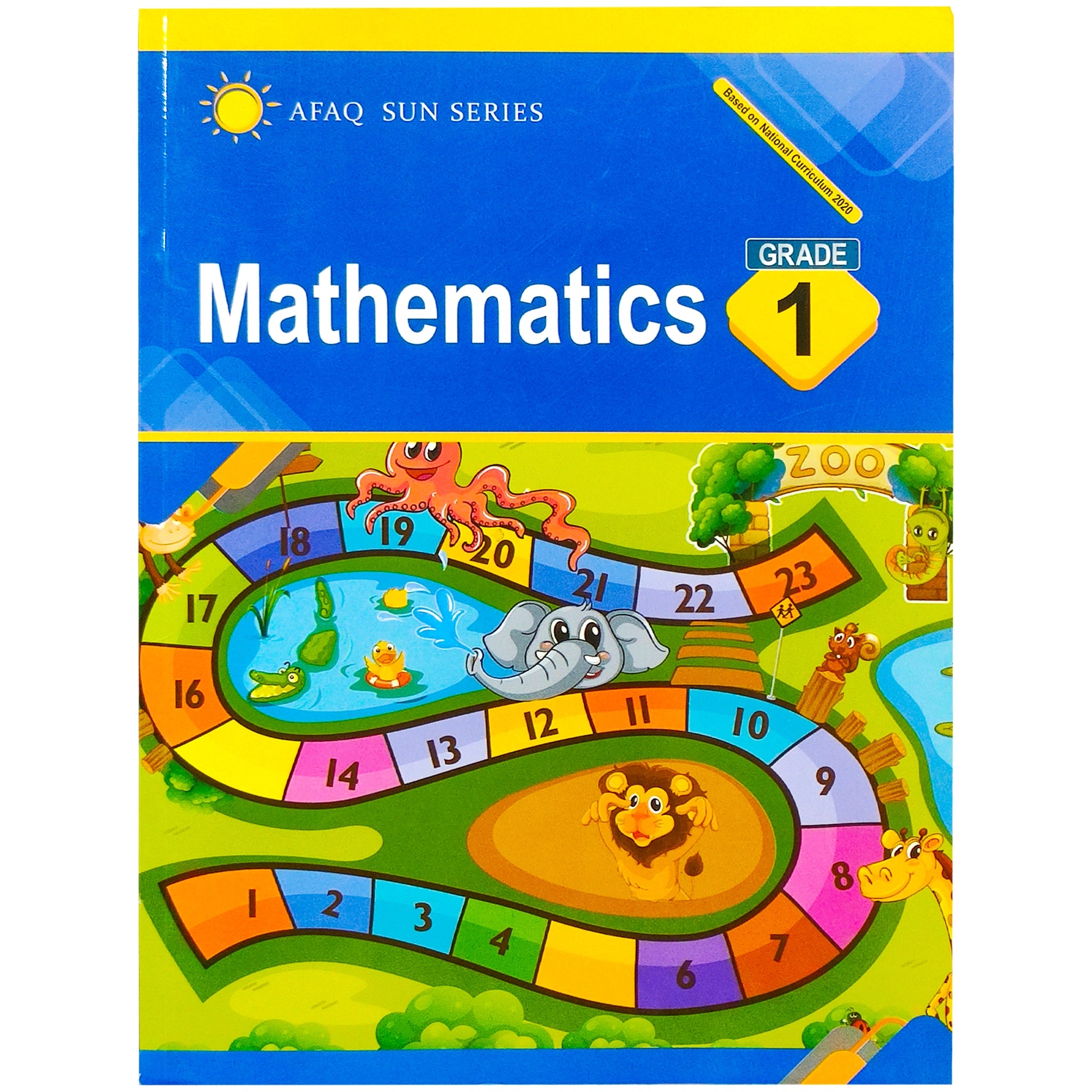 Sca First Form Math Book Mathematics Grade 1 Afaq Sun Series