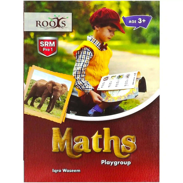 Maths Playgroup Age 3+ Roots SRM - Saleemi Book Depot 