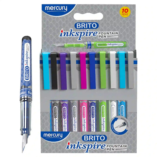 Mercury INKSPIRE Fountain Pen - Saleemi Book Depot in pakistan