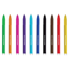 Mercury Marker Set Fibre 10Pcs 1006 - Saleemi Book Depot in pakistan