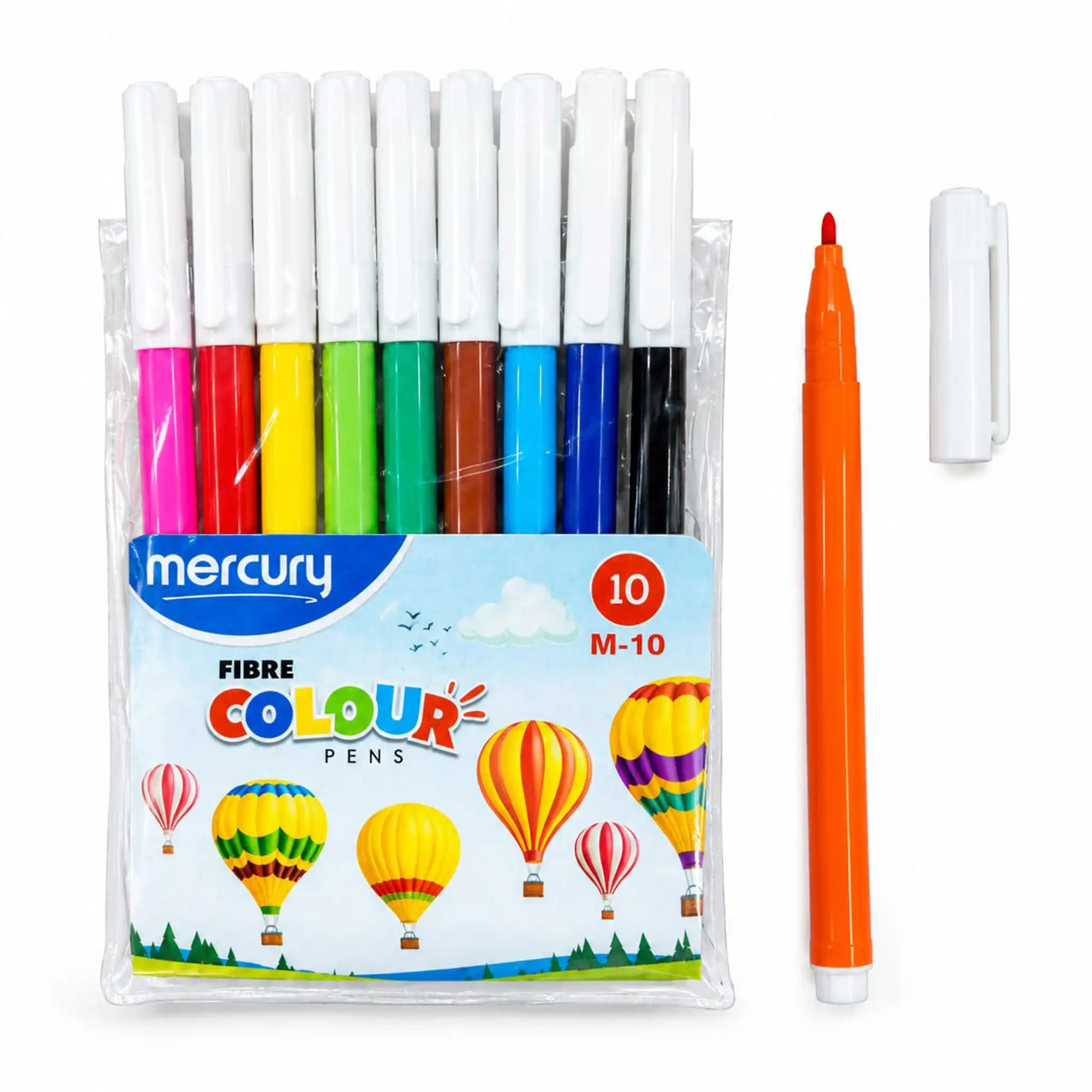 Mercury Fibre Colour Set 10 Piece