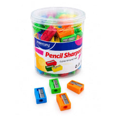 Mercury Pencil Sharpener Art No701 & 702 100Pcs Box