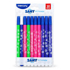 Mercury Sany  Ink Corrector 10 Piece