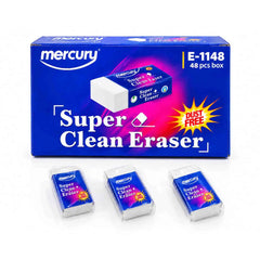 Mercury Super Clean Eraser Art NoE1148