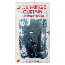 Metallic Tinsel Fringe Foil Straight Curtain Party