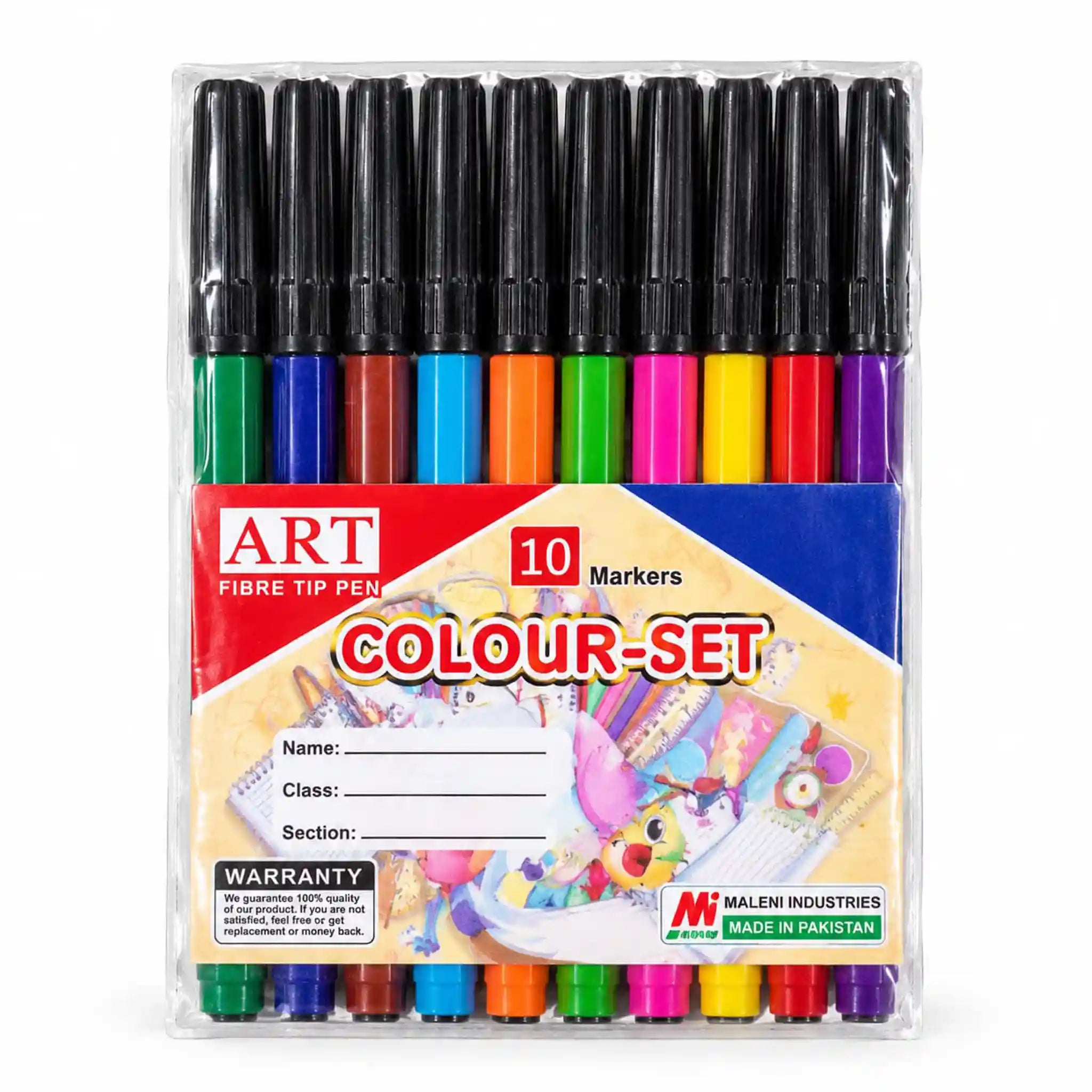 Milen Marker Set 10 Piece