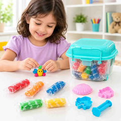 Modeling clay play dough container Bus
