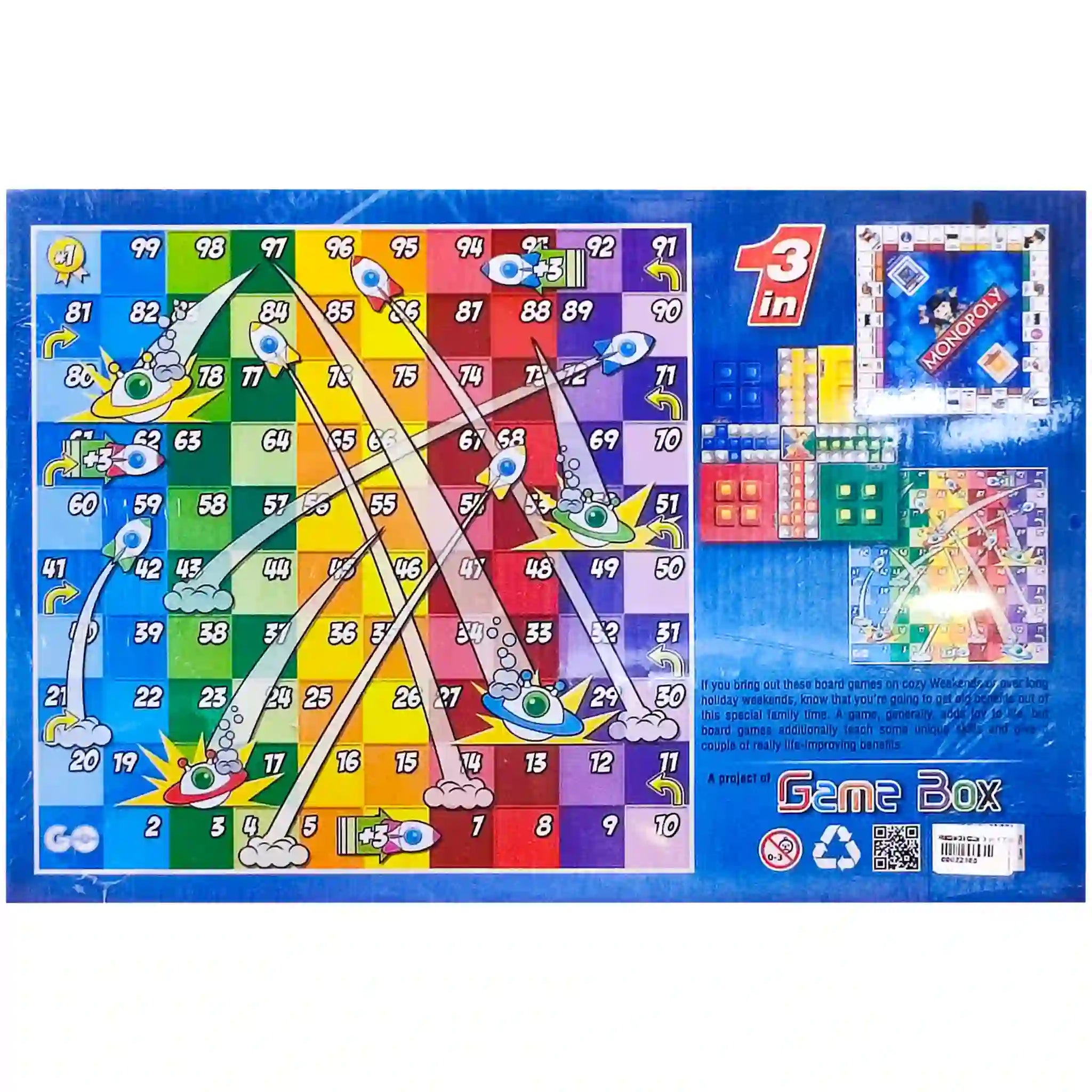 Monopoly Card Game 3 in 1 - Saleemi Book Depot in pakistan