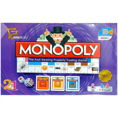 Monopoly Card game 2 in 1 For Kids - Saleemi Book Depot in pakistan