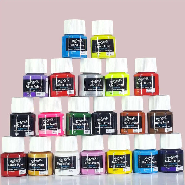 Mont Marte Fabric Paint 20ml Piece - Saleemi Book Depot in pakistan