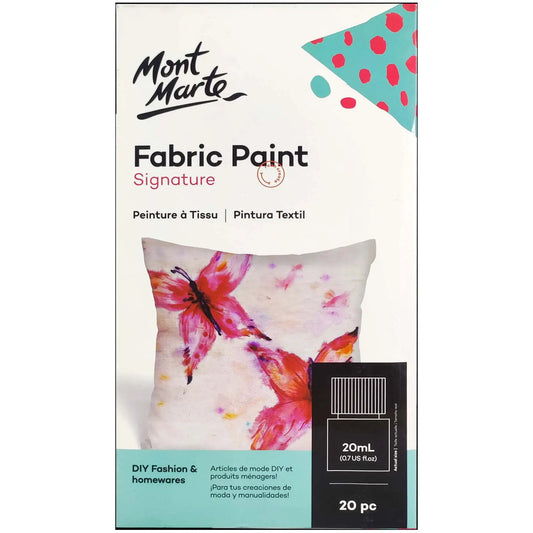 Mont Marte Fabric Paint 20ml Piece - Saleemi Book Depot in pakistan