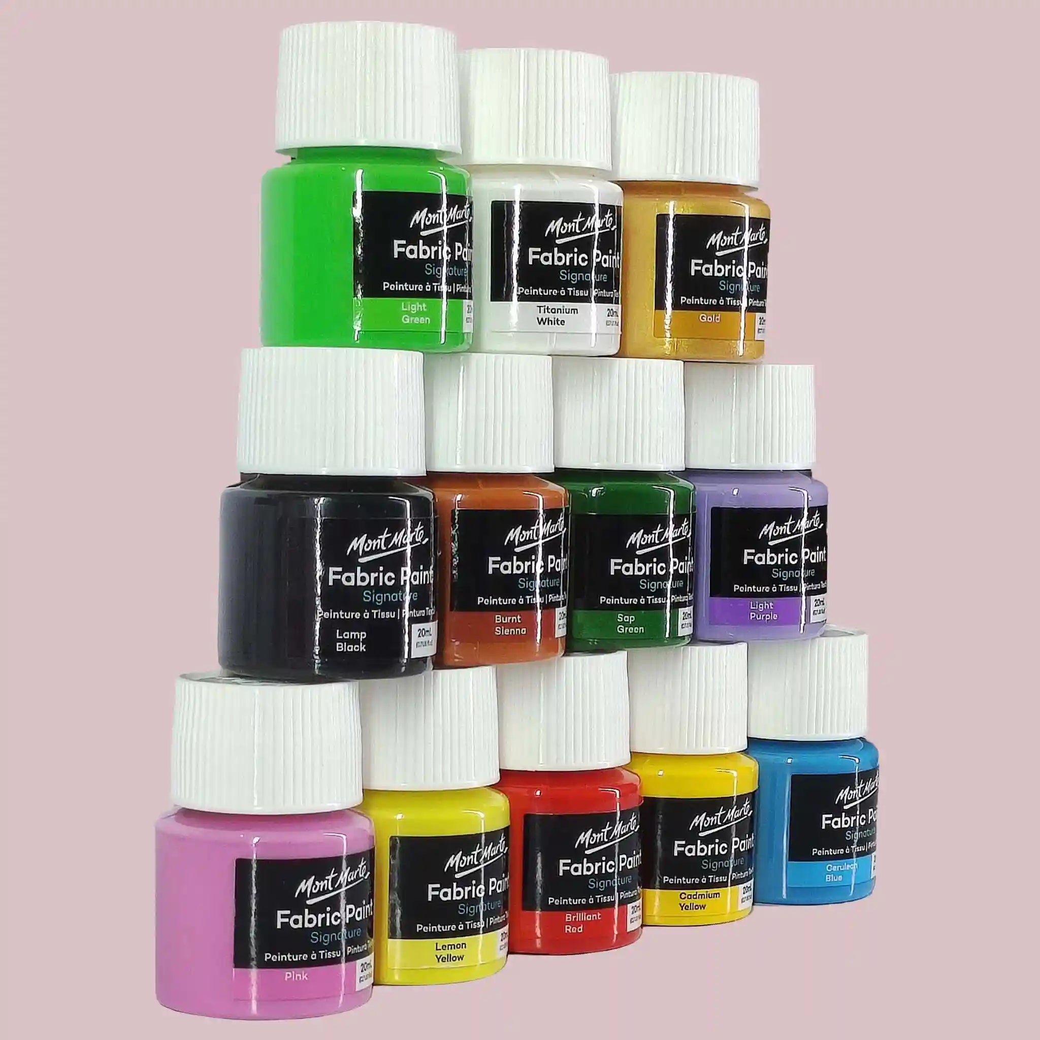 Mont Marte Fabric Paint 20ml Piece - Saleemi Book Depot in pakistan