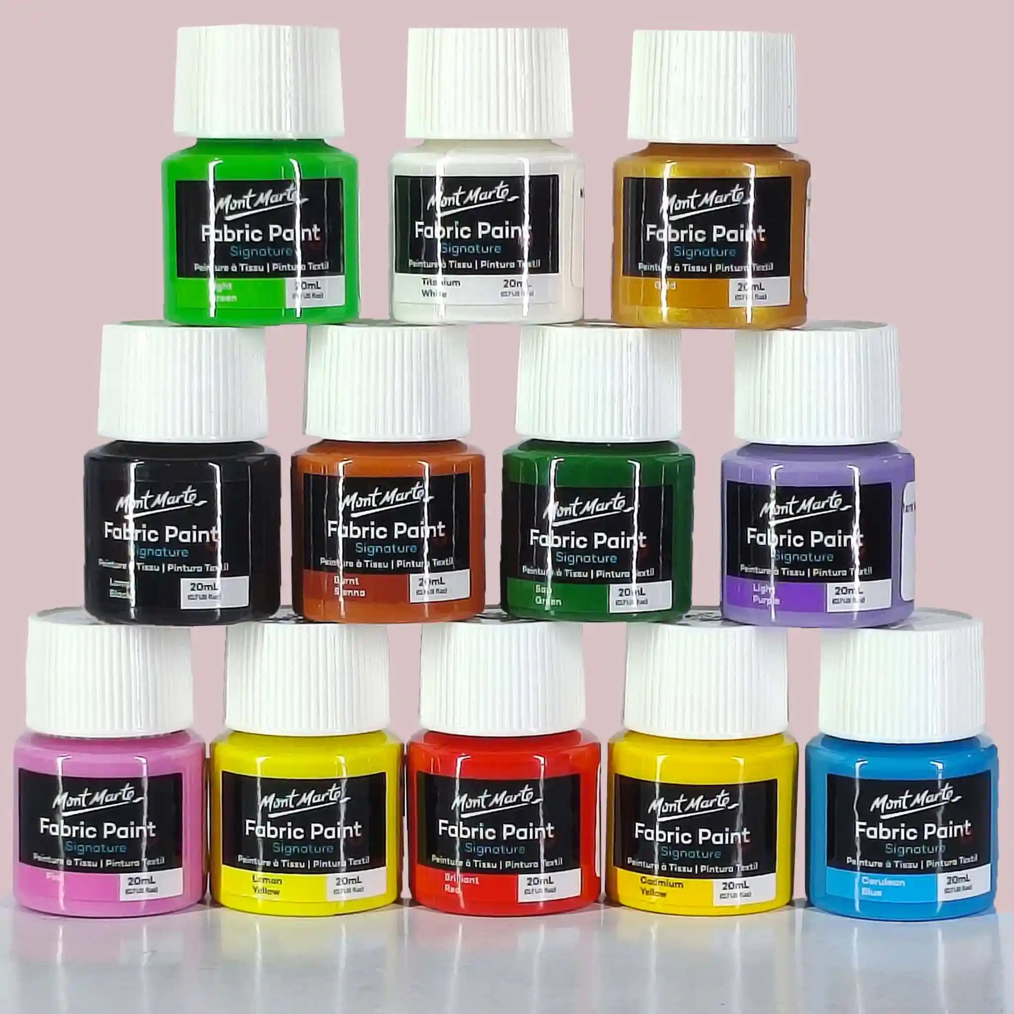 Mont Marte Fabric Paint 20ml Piece - Saleemi Book Depot in pakistan