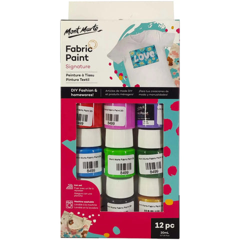 Mont Marte Fabric Paint 20ml Piece - Saleemi Book Depot in pakistan