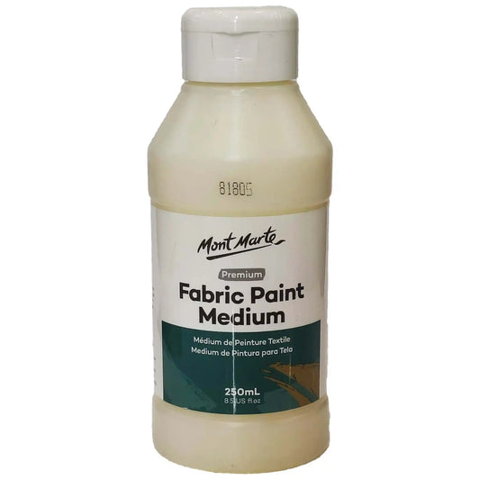 Mont Marte Fabric Paint Medium Premium 250ml - Saleemi Book Depot 