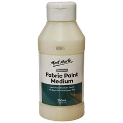 Mont Marte Fabric Paint Medium Premium 250ml - Saleemi Book Depot 
