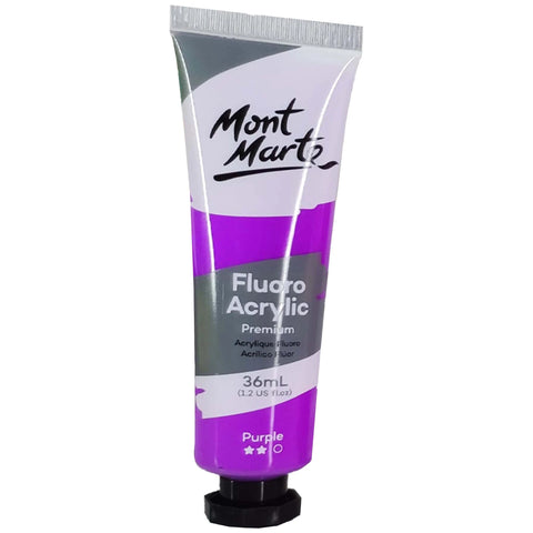 Mont Marte Flouro Acrylic Paint Set - Saleemi Book Depot in pakistan