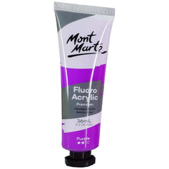 Mont Marte Flouro Acrylic Paint Set - Saleemi Book Depot in pakistan
