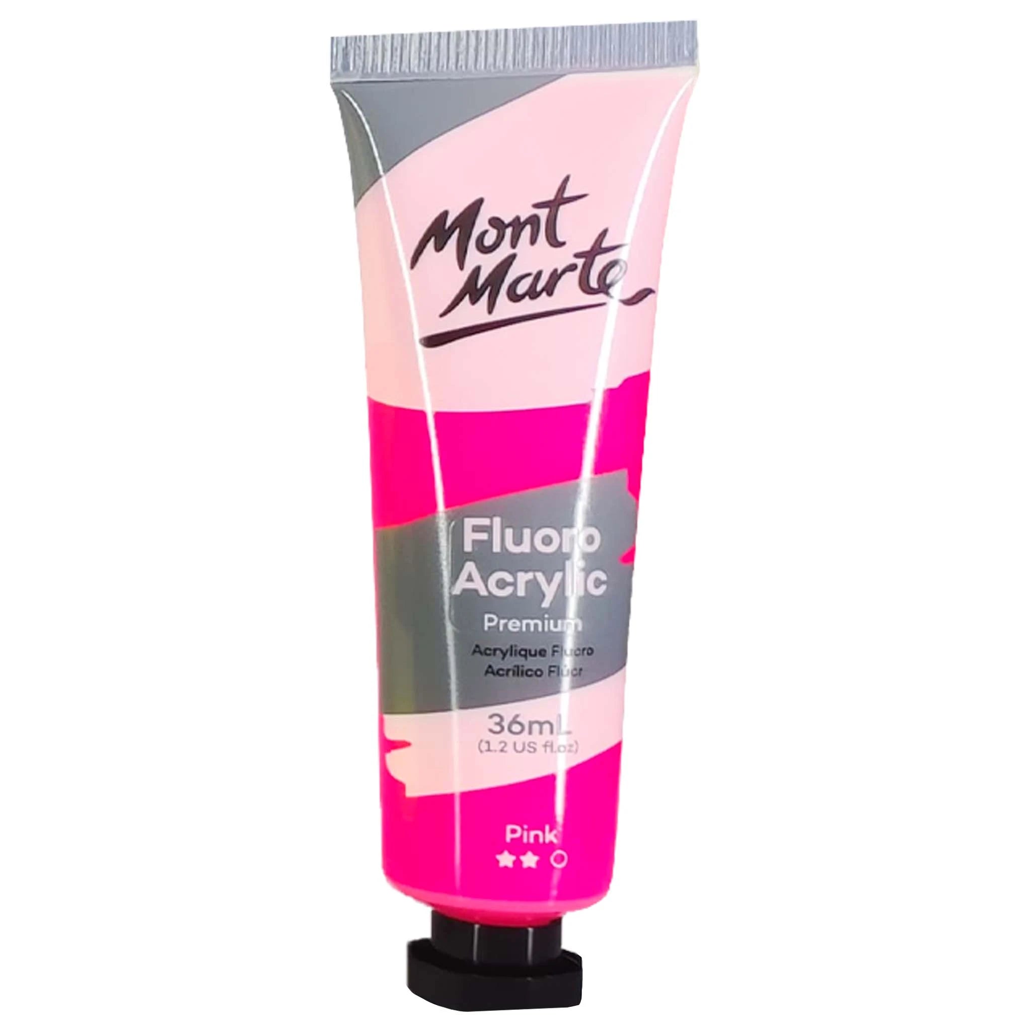Mont Marte Flouro Acrylic Paint Set - Saleemi Book Depot in pakistan
