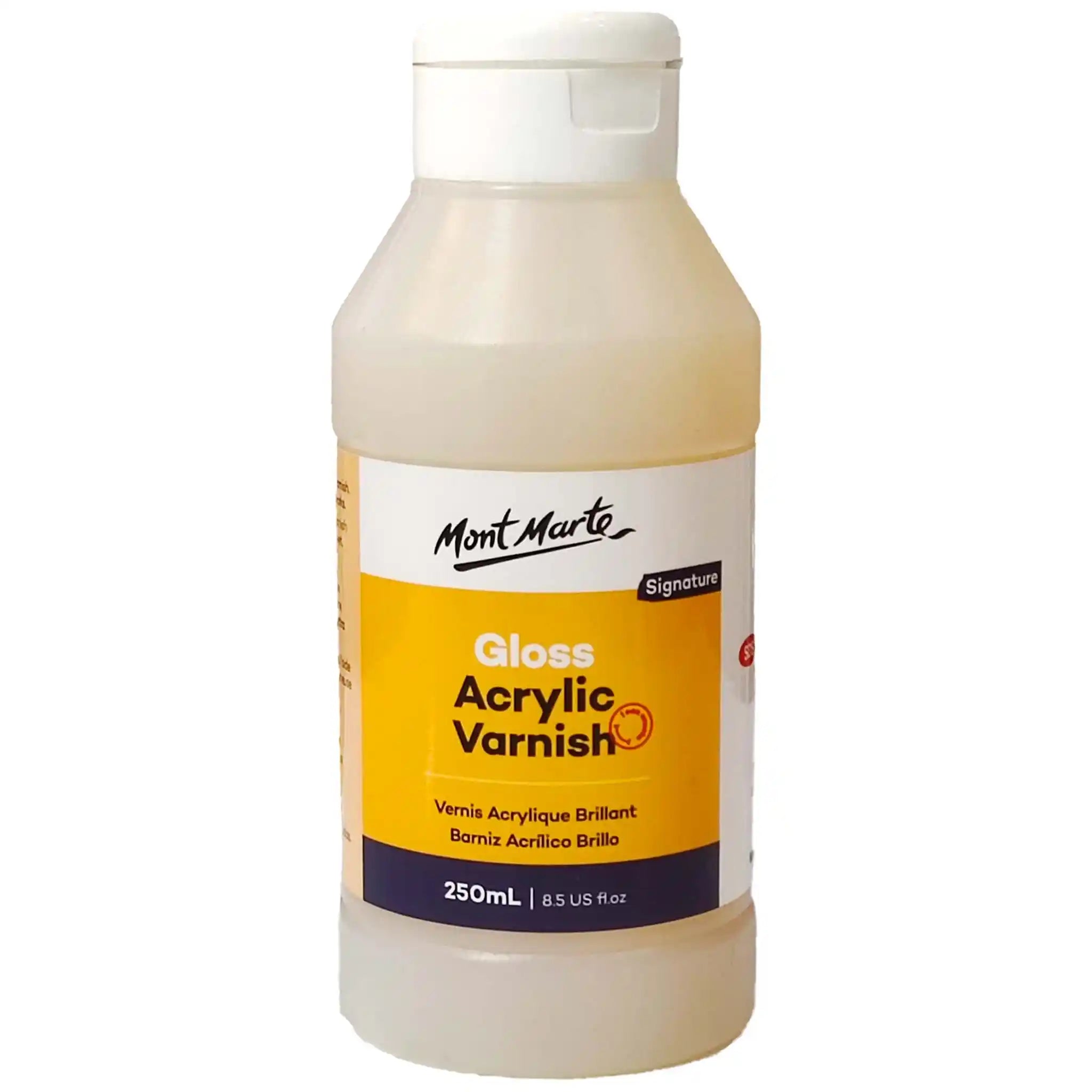 Mont Marte Gloss Acrylic Varnish Signature 250ml - Saleemi Book Depot 