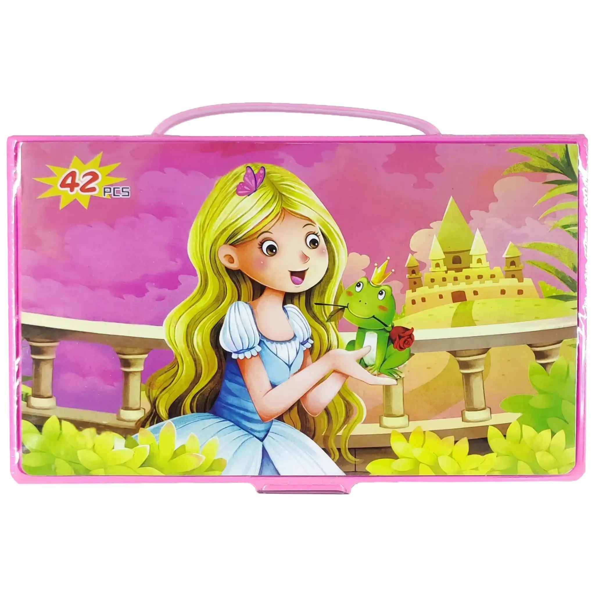 Multi Colour 42 Pieces Kit With Button Box - Saleemi Book Depot in pakistan