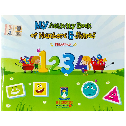 My Activity Book of Numbers & Shapes The Educators - Saleemi Book Depot 