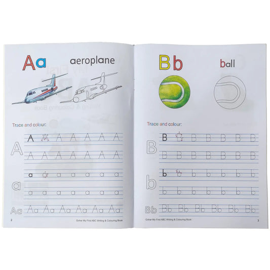 My First ABC Writing & Colouring Book Gohar - Saleemi Book Depot in pakistan