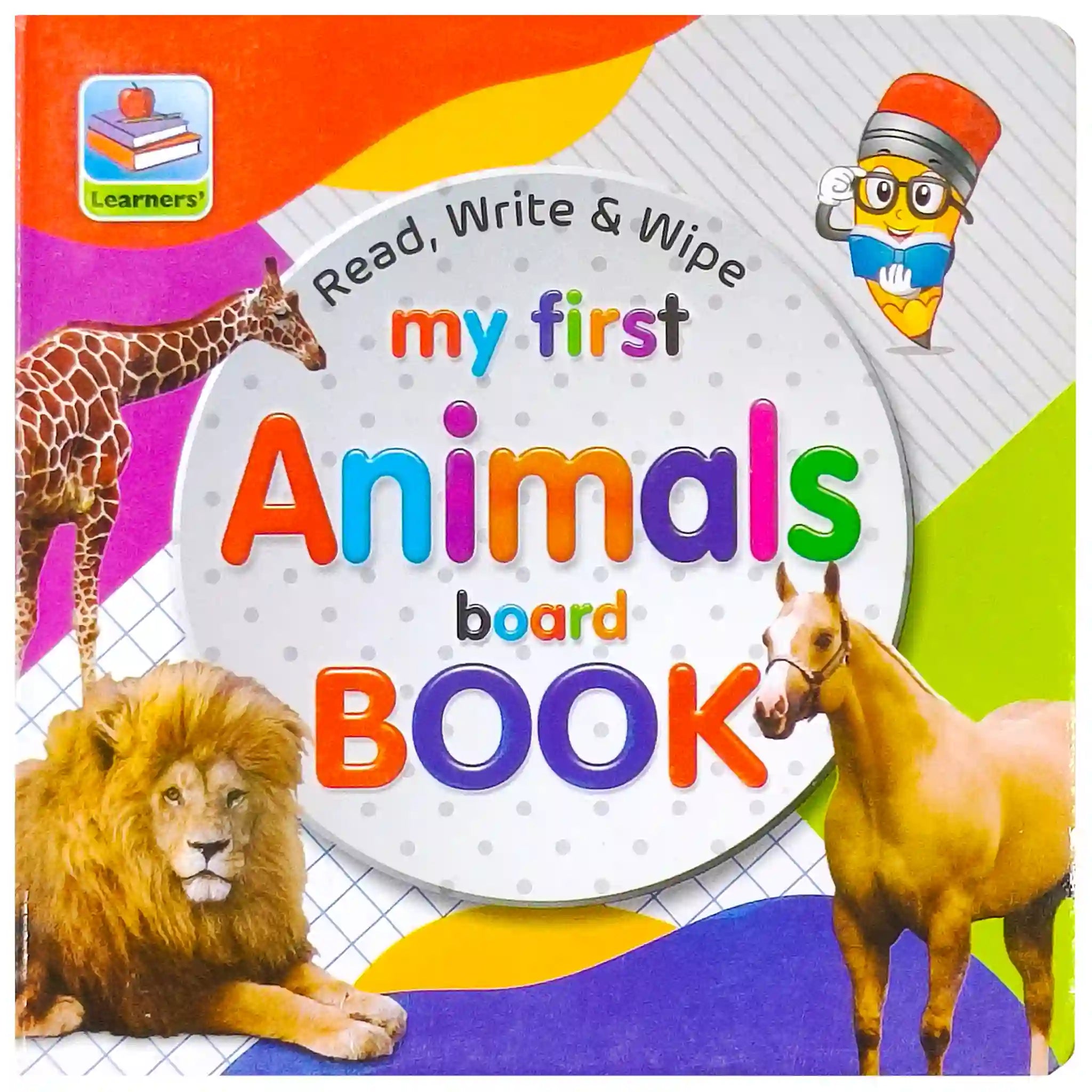 My First Board Book of Animals Rabia - Saleemi Book Depot in pakistan