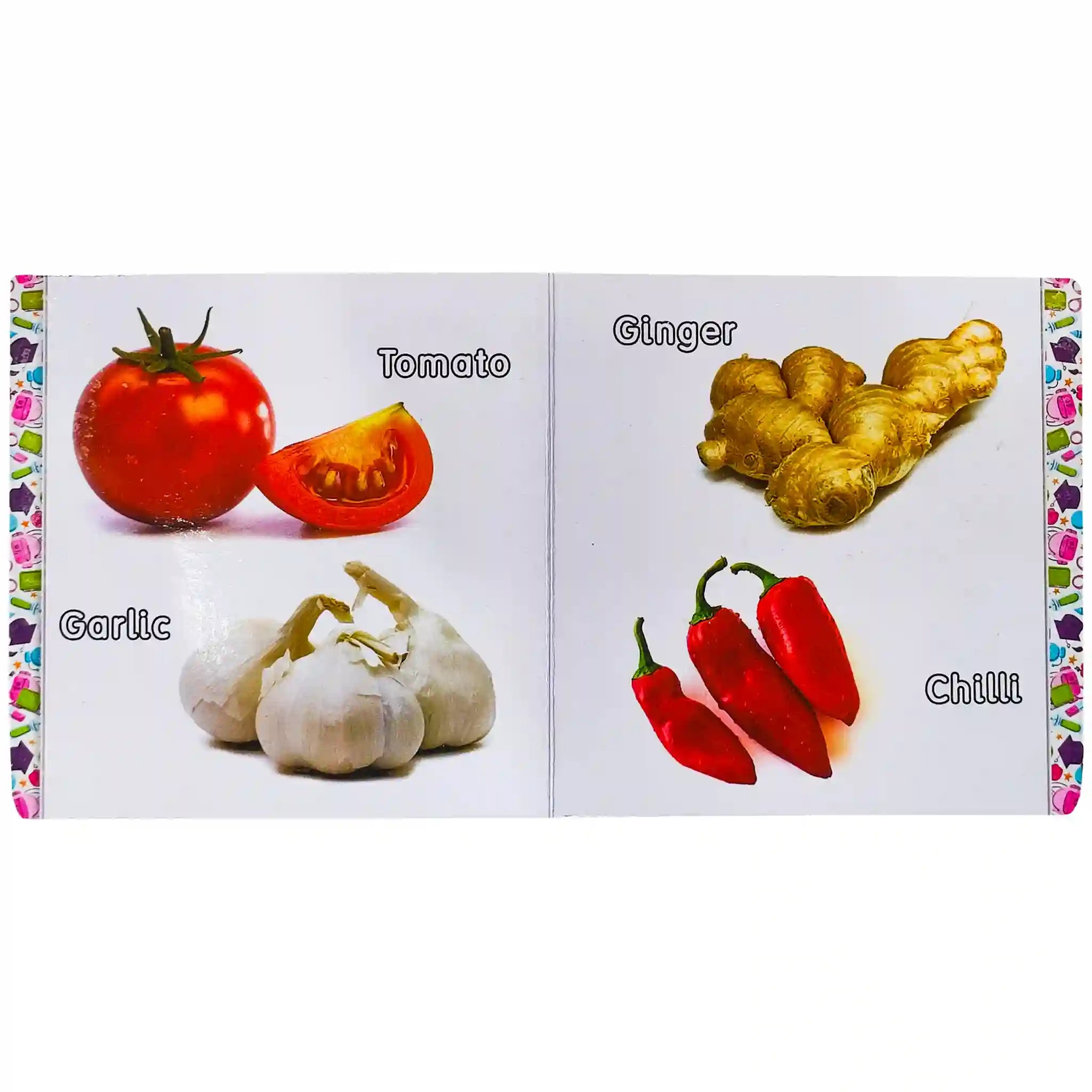 My First Vgeteable Board Book Rabia - Saleemi Book Depot in pakistan