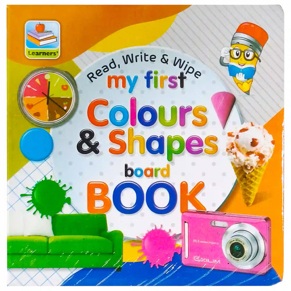My First Board Book of Colours and shapes Rabia
