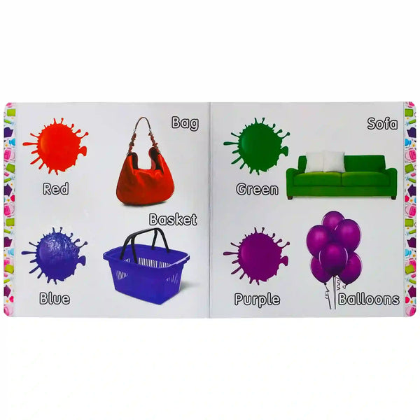 My First Board Book of Colours and shapes Rabia