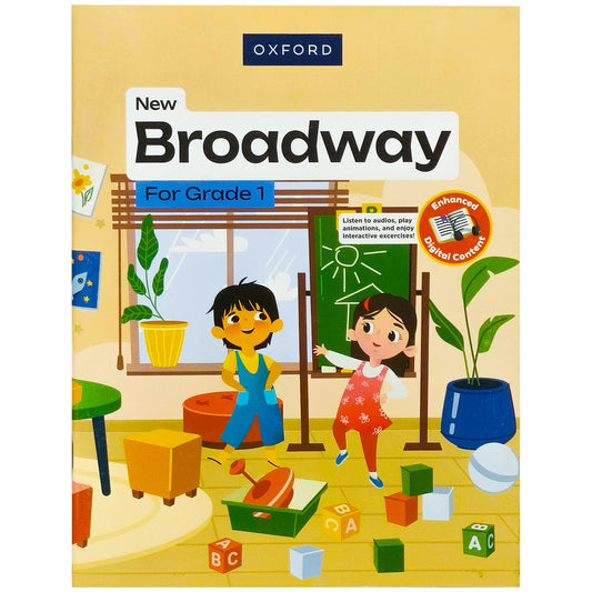 New Broadway CourseBook For Grade 1 Oxford SNC - Saleemi Book Depot 