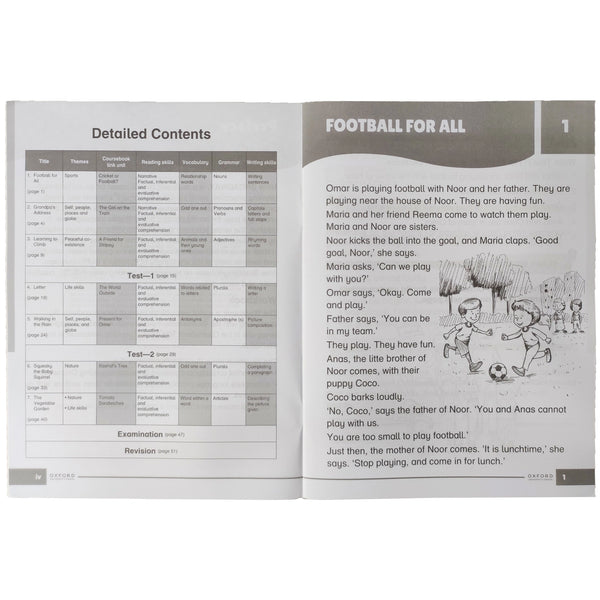 New Broadway Workbook For Grade 1 Oxford - Saleemi Book Depot 